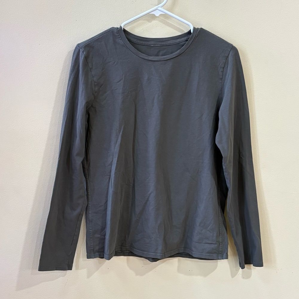 Lululemon Cotton Long Sleeve Top